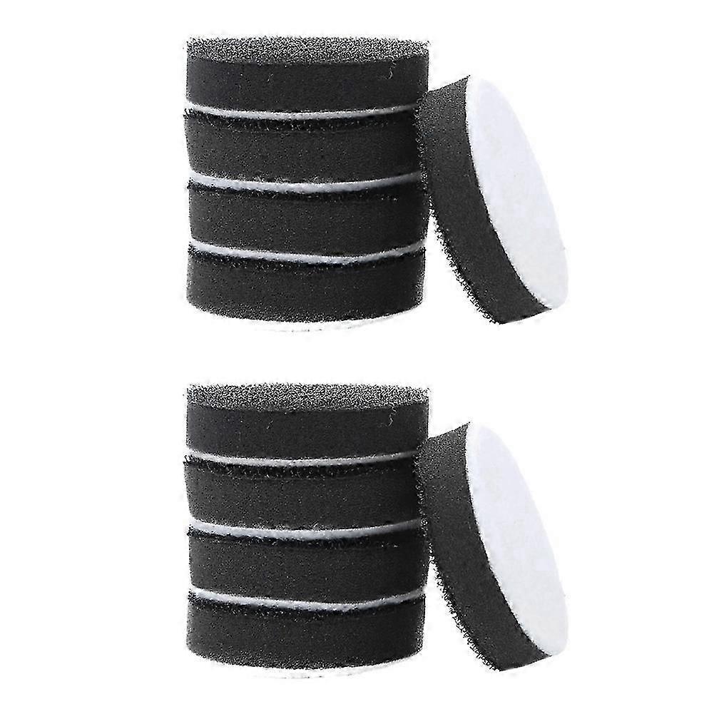 10Pc 75mm Soft-Density Interface Pad Svamp Pute Buffer Backing Pads Hook / Loop Face Sliping Dis