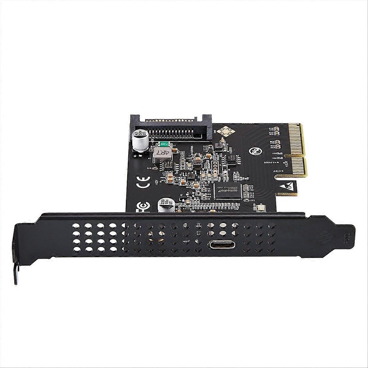 USB-C 3.2 Gen 2x2 PCI-e Gen 3 x4 Type-c Expansion Card 20Gbps ASMedia