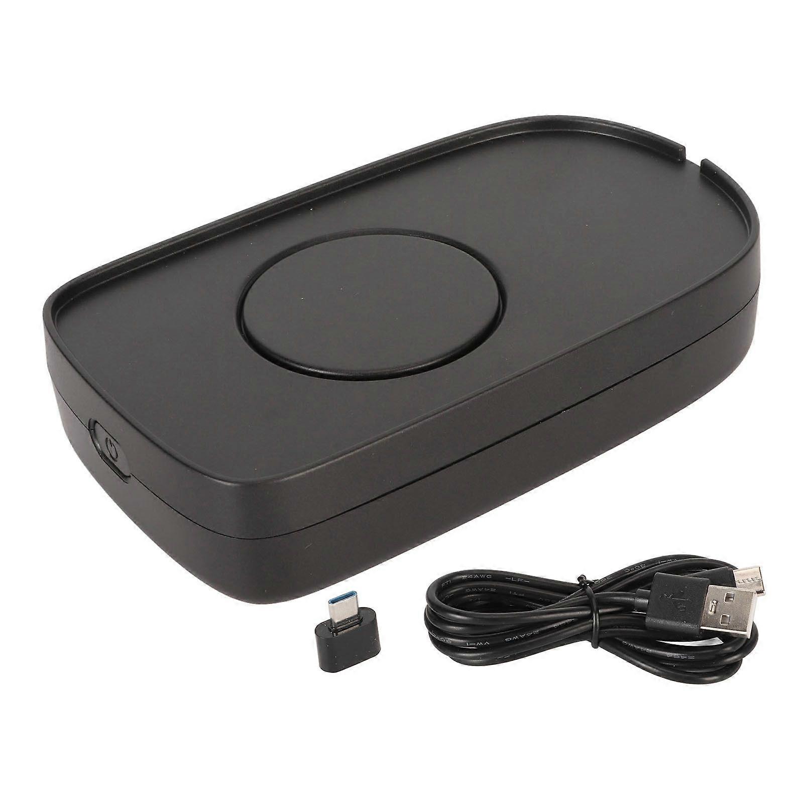 Jiggler Mouse with 2 DPI levels, automatic, ultra-quiet, large disk, Plug and Play, for gaming, meetings and presentations.