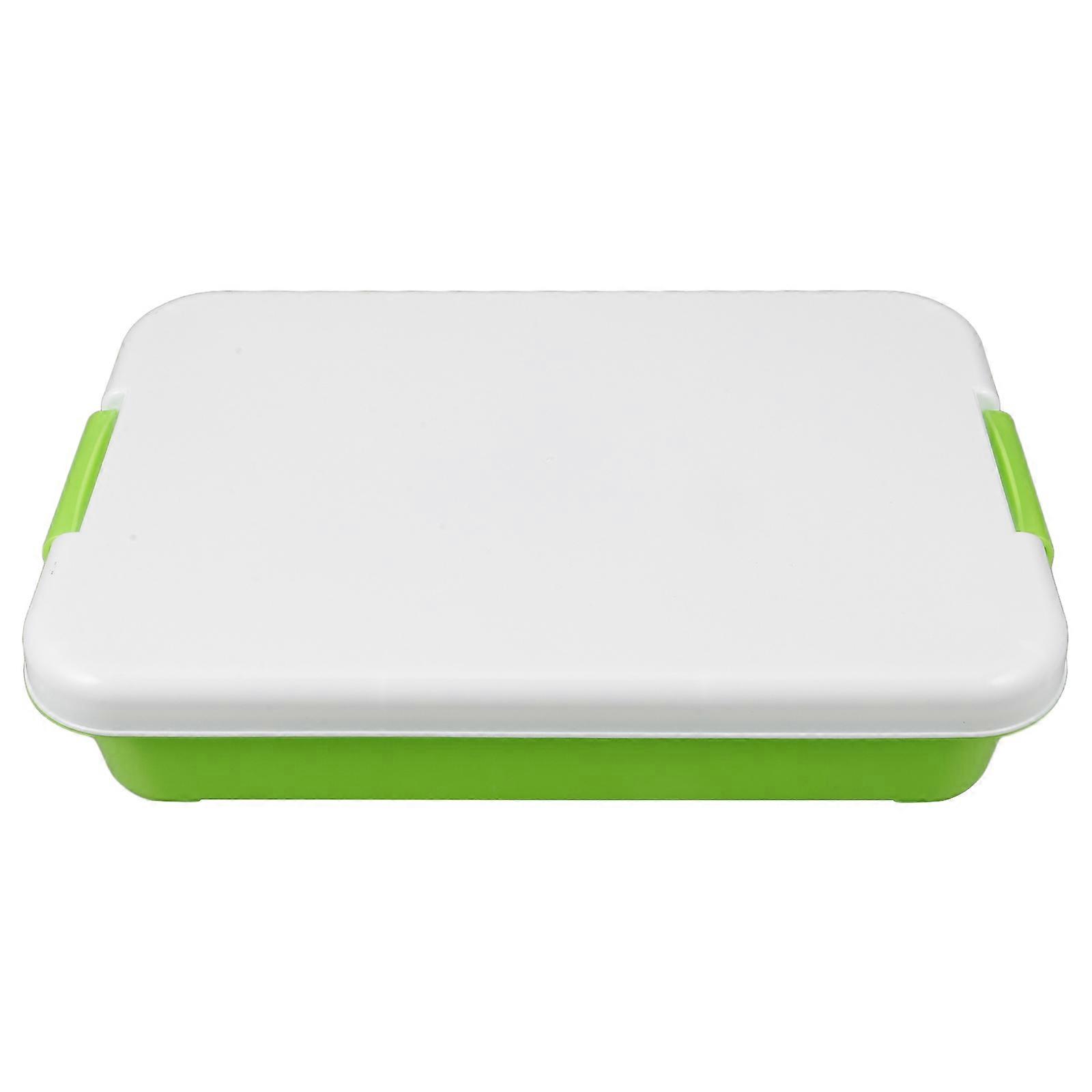 Sand Tray with Lid Plastic Sandbox Box for Storage Use