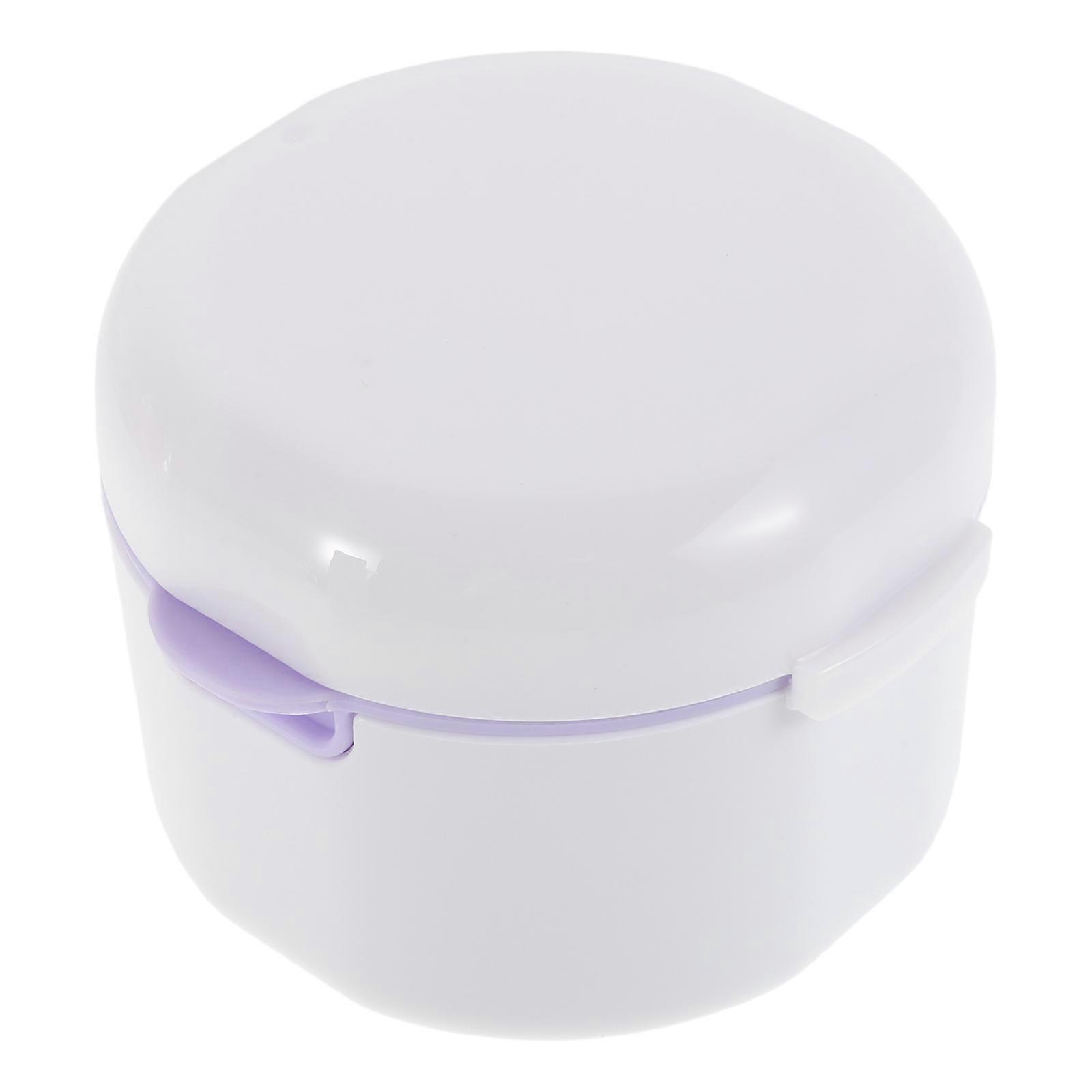 Travel Retainer Case Braces Storage Box for Storage 2Pcs Denture Holder