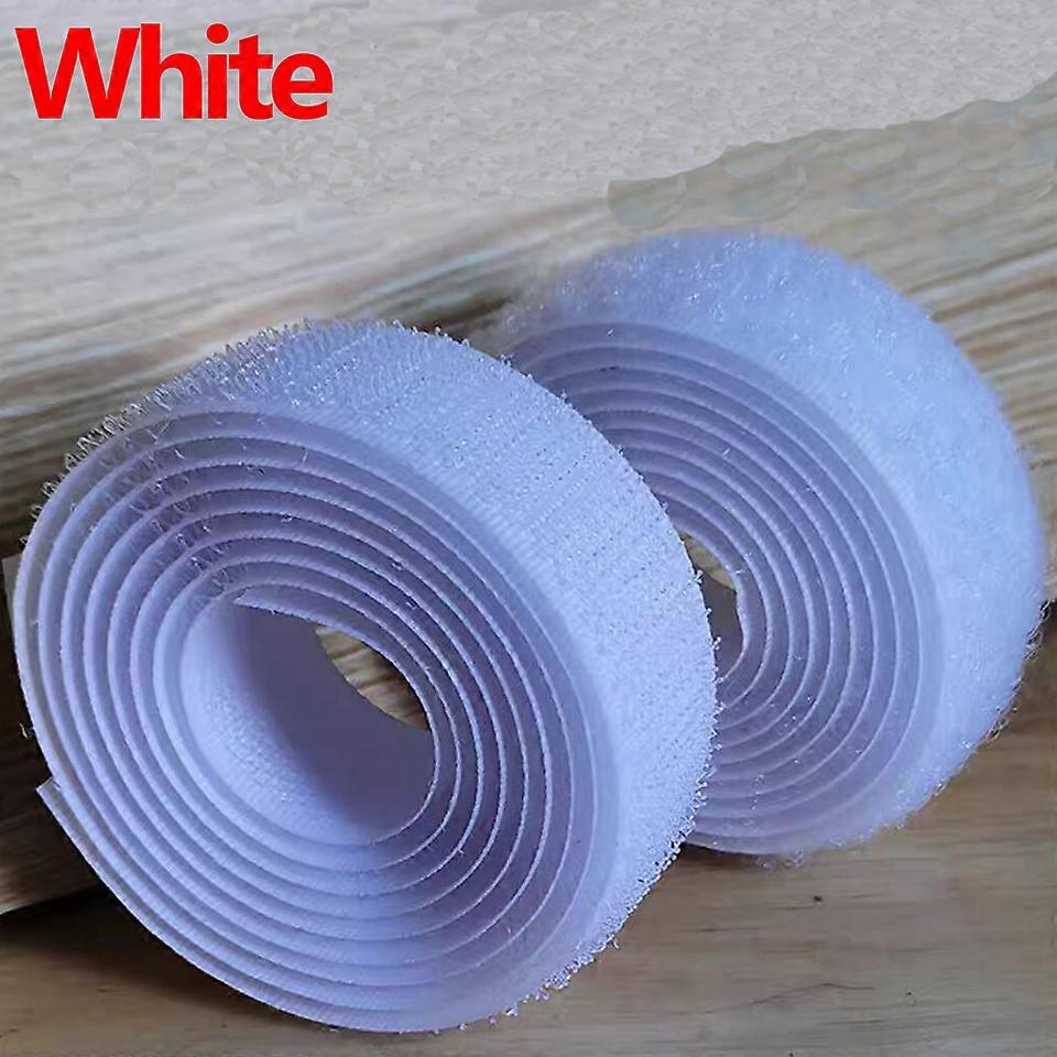 Non-Adhesive Hook and Loop Tape - Sew On Nylon Fastener for DIY - 20mm 50mm Width