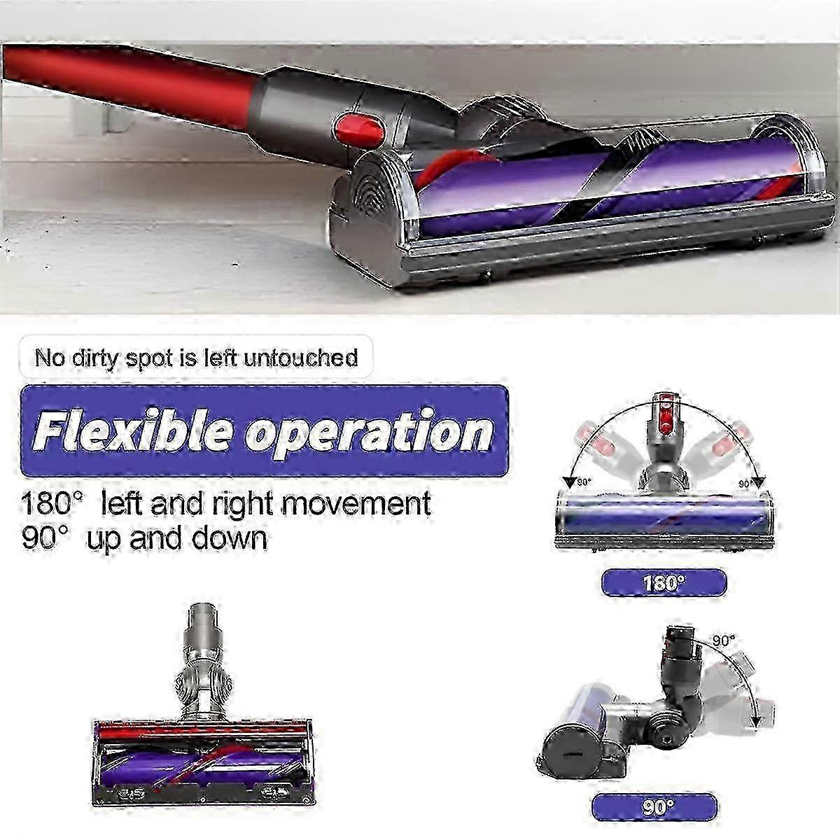 Dyson V7 V8 V10 V11 V15 Kompatibler Staubsauger-Bodenbürstenkopf