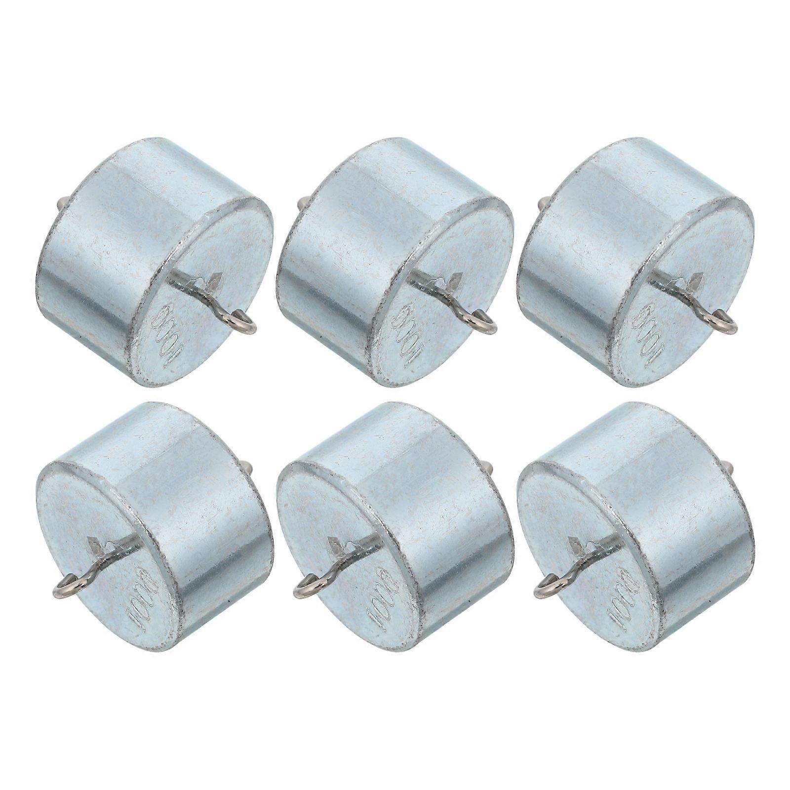 Scale Calibration Weights Set 6Pcs Laboratory Metal Weights with Convenient Hooks