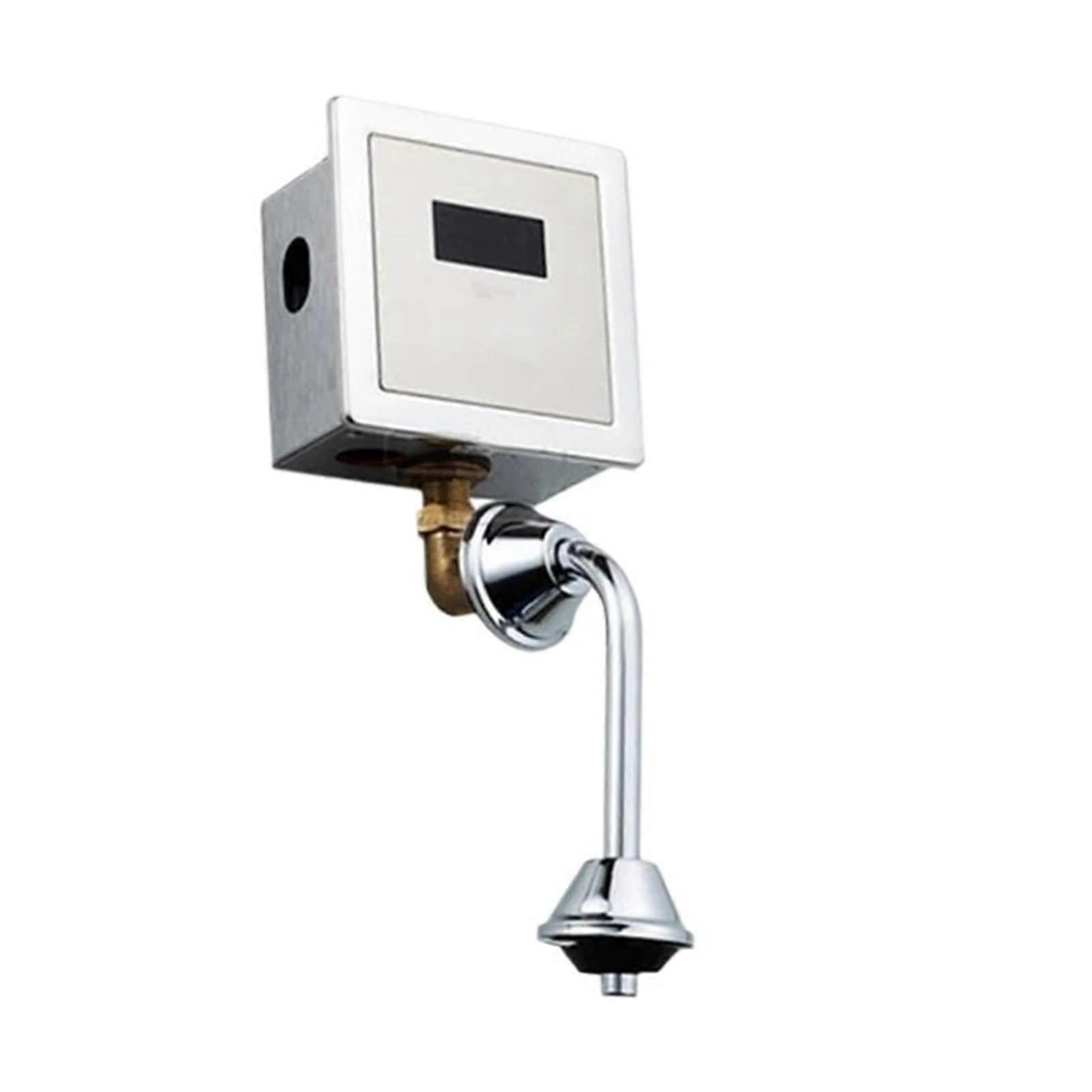 Automatic Urinal Flush Valve with Smart Sensor, Water Saving, Wall Mounted Polished Chrome