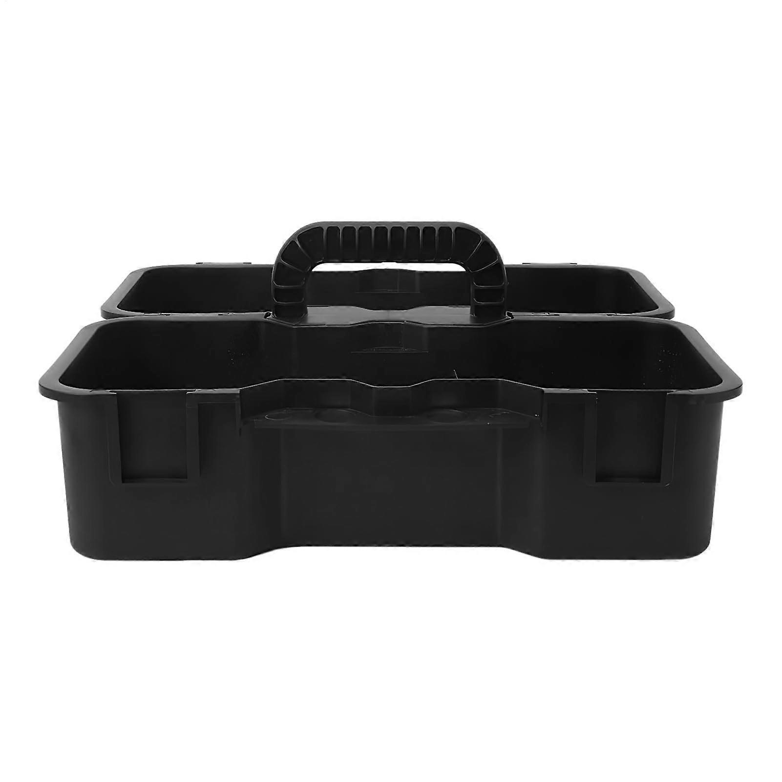 Cleaning Caddy with Handle for Bathroom Storage, MultiPurpose Organizer Bin for Home and Dorm