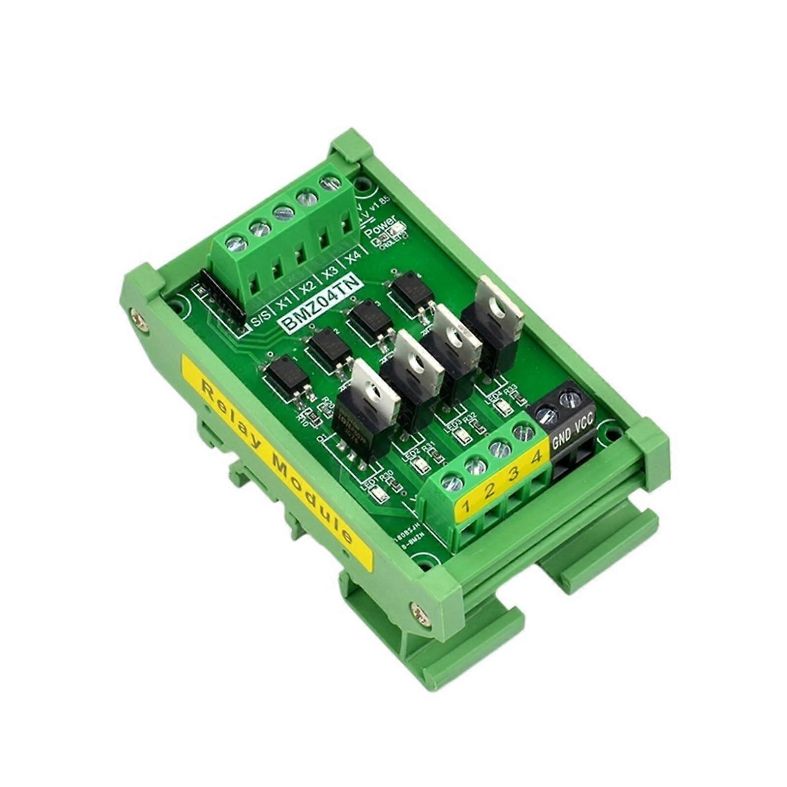 IO Relay Board 8 Channel NPN Relay Output PLC Controller with Optocoupler Isolation 5V