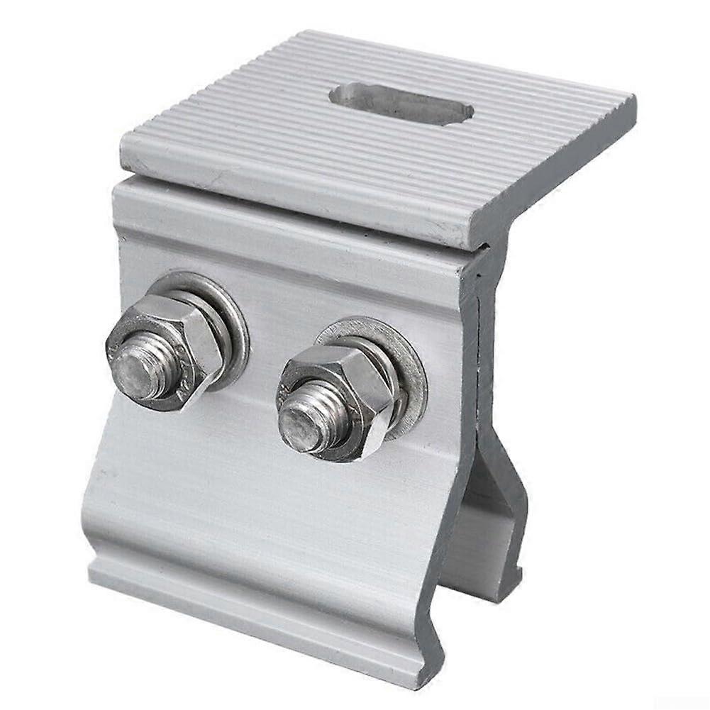 Solar Panel Mounting Brackets Set of 4 Durable Stainless Steel for Roof RV Easy Installation