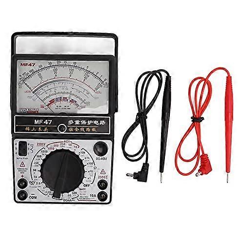 MF47 Analog Multimeter AC DC Voltage Current Tester with Precise Scale for Electrical