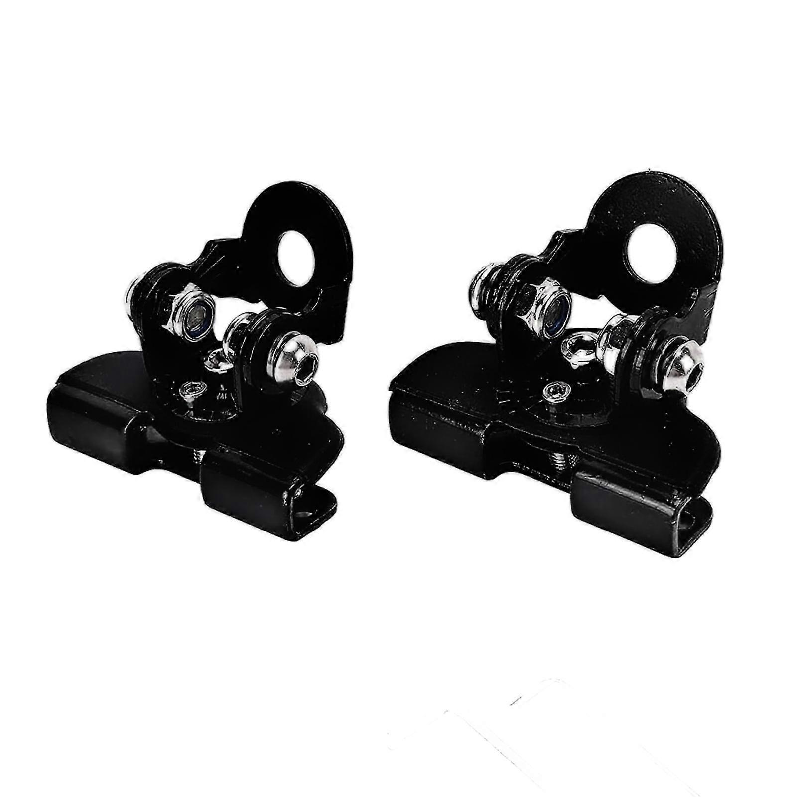2 PCS LED Light Bar Mount Brackets, Adjustable Hood Off Road Light Mount, Waterproof Rustproof, Universal Fit for Trucks