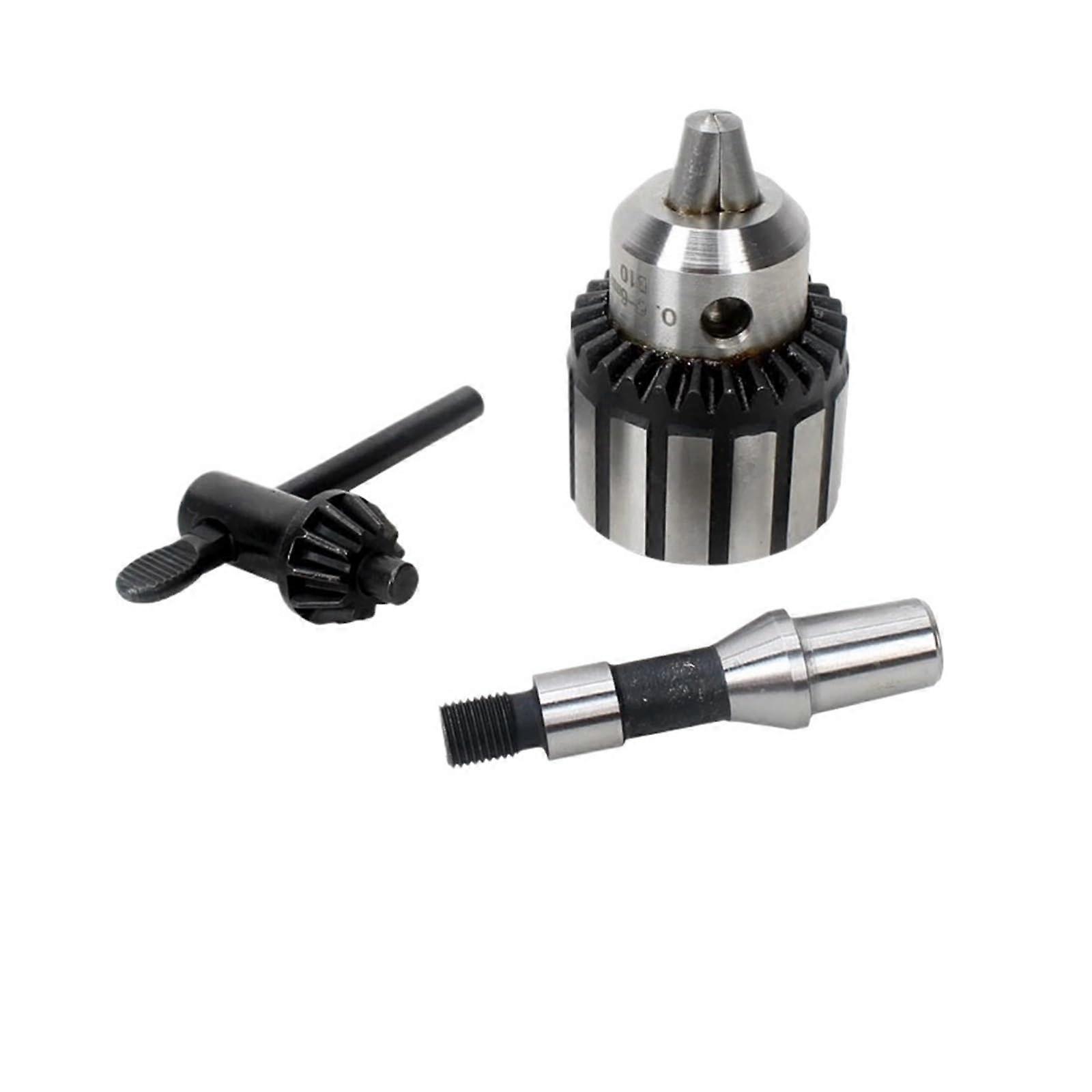 Drill Chuck 0.66mm B10 M7x0.75 Mini Lathe Tailstock Chuck for Precision Wood and Metal Work