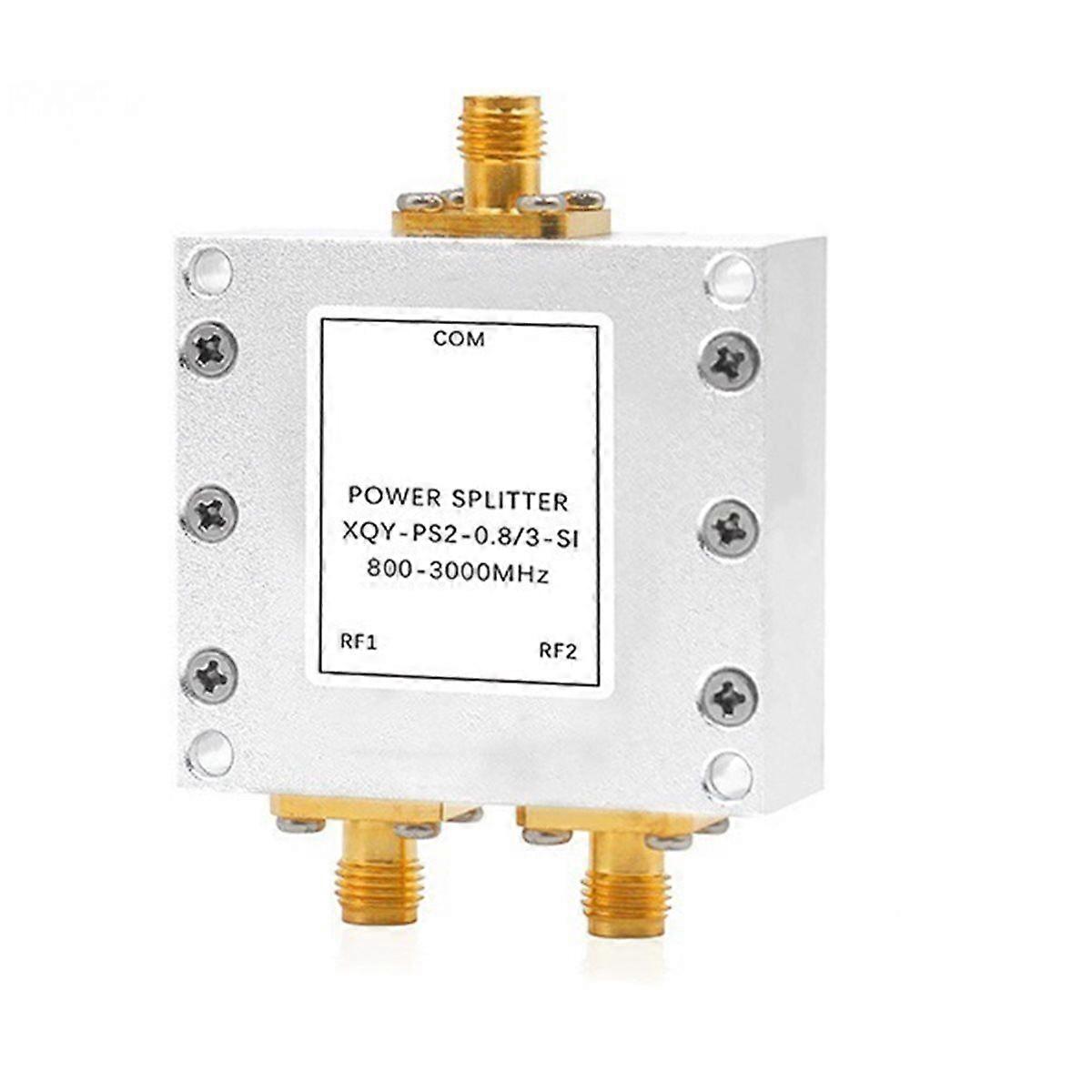 -PS2-0.8/3-SI 800-3000MHz 2-Way Power Splitter 0.8-3GHz Power Combiner with SMA Connector