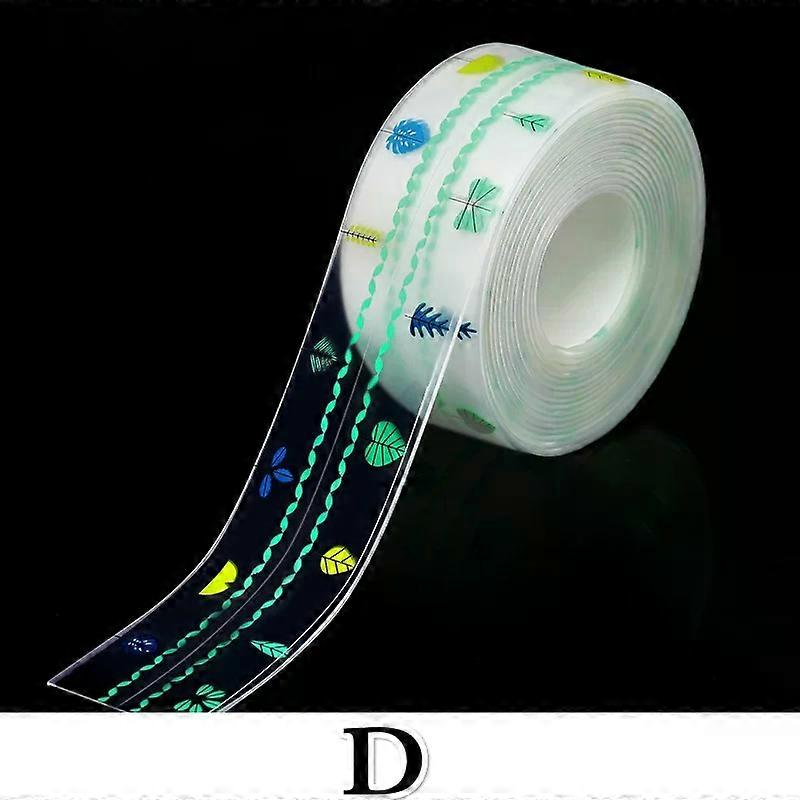 Moule ��tanche pour ��vier, ruban auto-adh��sif solide, outils de joint d'eau auto-adh��sifs pour salle de bains, accessoires de cuisine �� domic