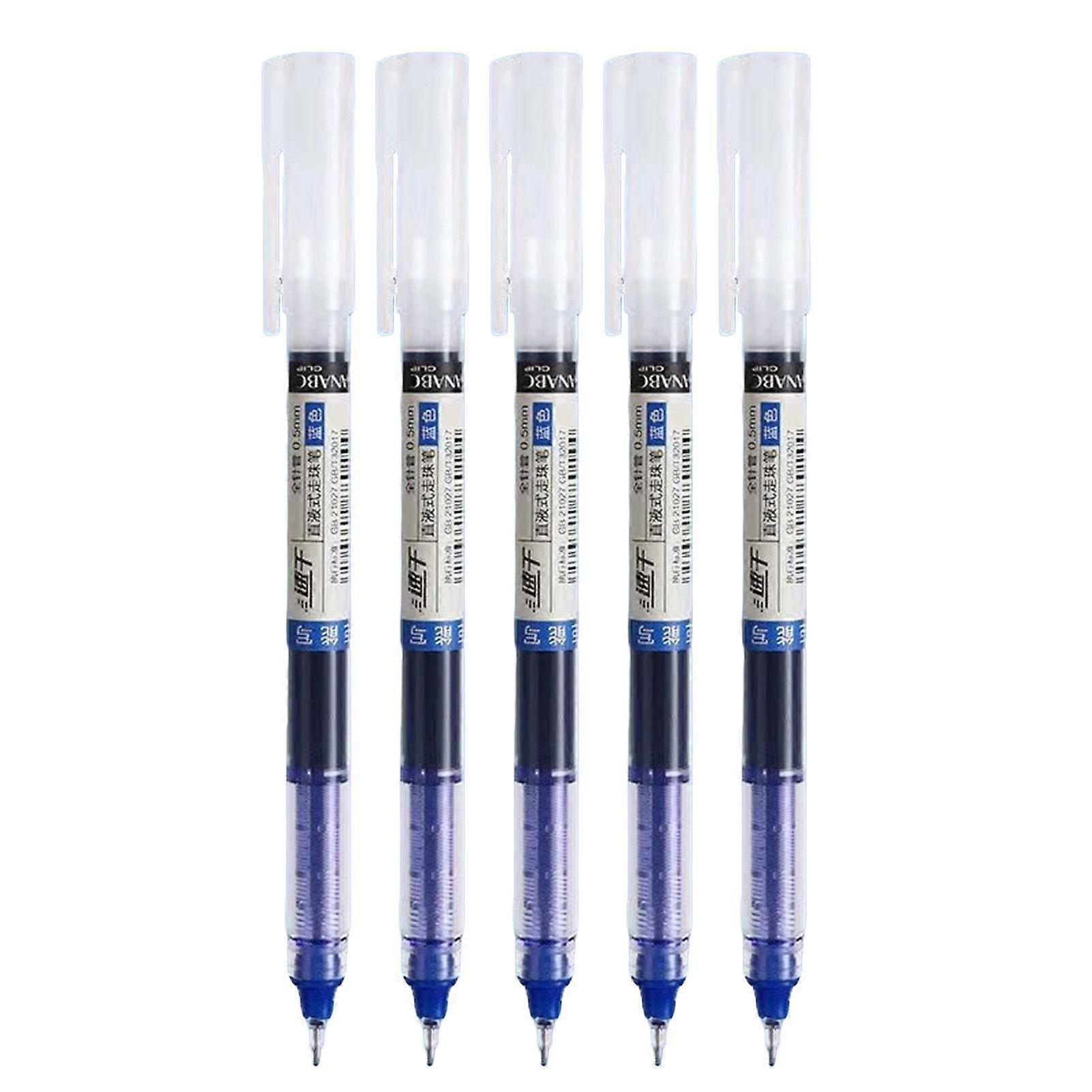 Large Capacity Direct Liquid Rollerball Pen Set Direct Liquid Student Study Essential