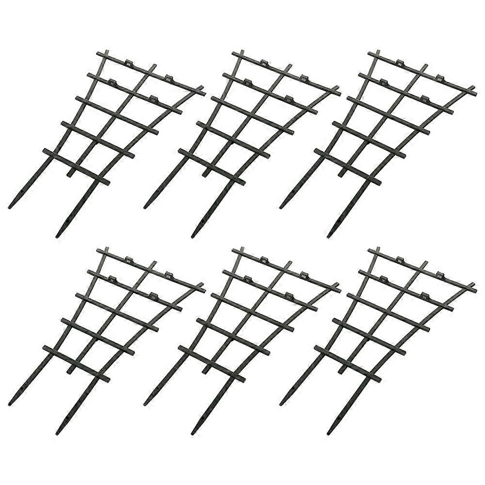 Garden Trellis Plant Support 6 Pack Stackable Design for Indoor Outdoor Mini Climbing Plants