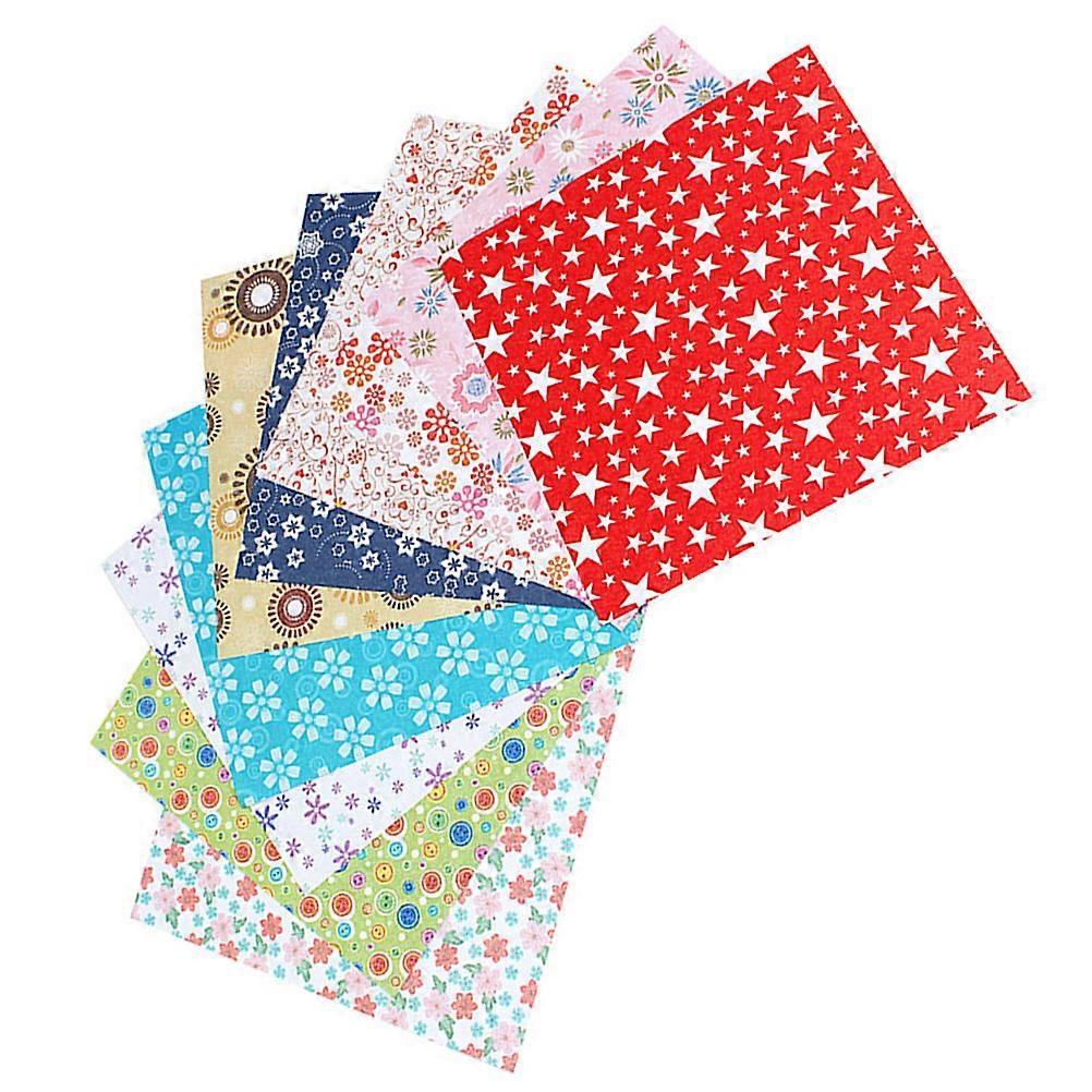 Origami Folding Papers Multi Color Paper for Handwork 2Packs 144 Sheets