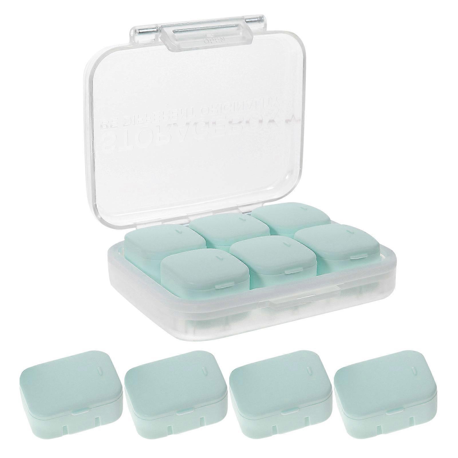 Portable Medicine Case Multi-Compartment Medicine Dispenser for 1Set