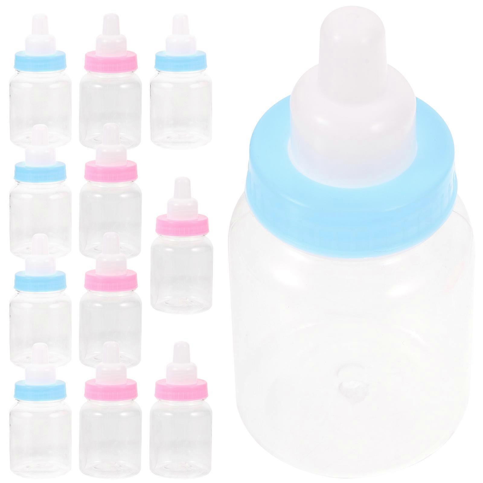 Feeding Bottle Cartoon Bottle for Candy Gift 12Pcs