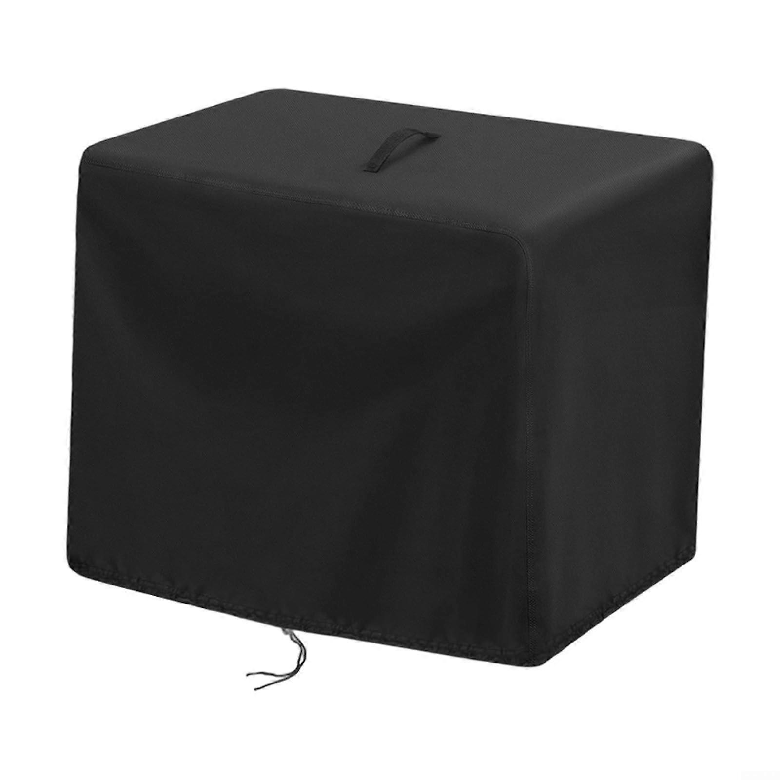 Waterproof Air Compressor Cover for 8 Gallon Pancake Model, 210D Oxford, Dustproof with Drawstring