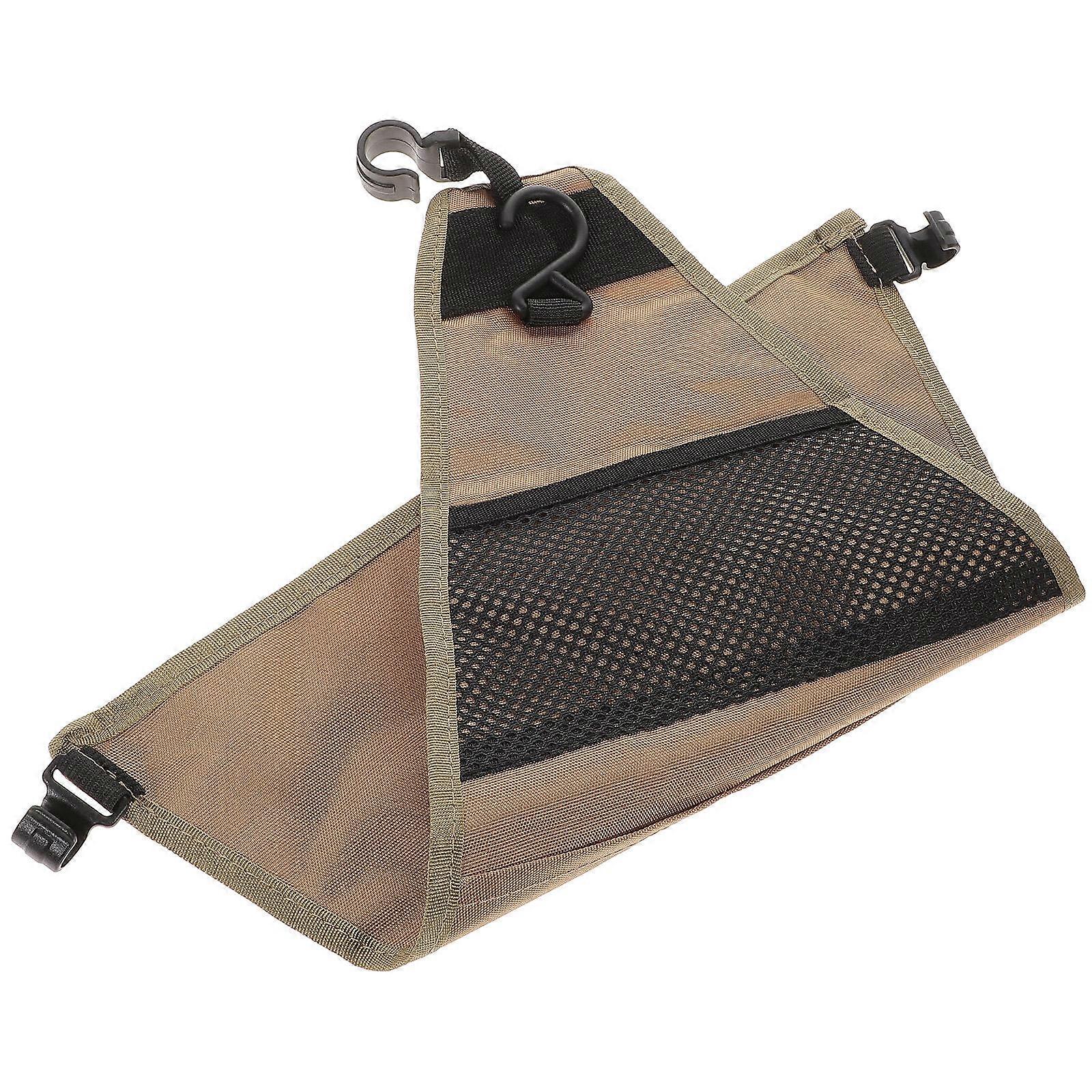 Picnic Tableware Bag Oxford Cloth for Storage Triangular Cutlery Organizer