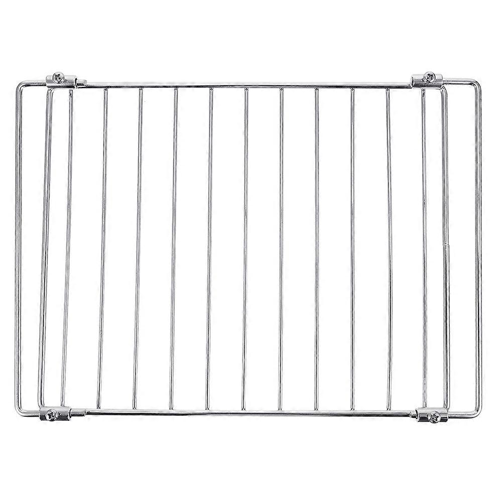 Grilling Racks For Oven Stainless Steel Grill Mesh Practical Kitchen Assistant Rectangular Shape Non-Stick Baking 28X25X0.5CM 1Pcs