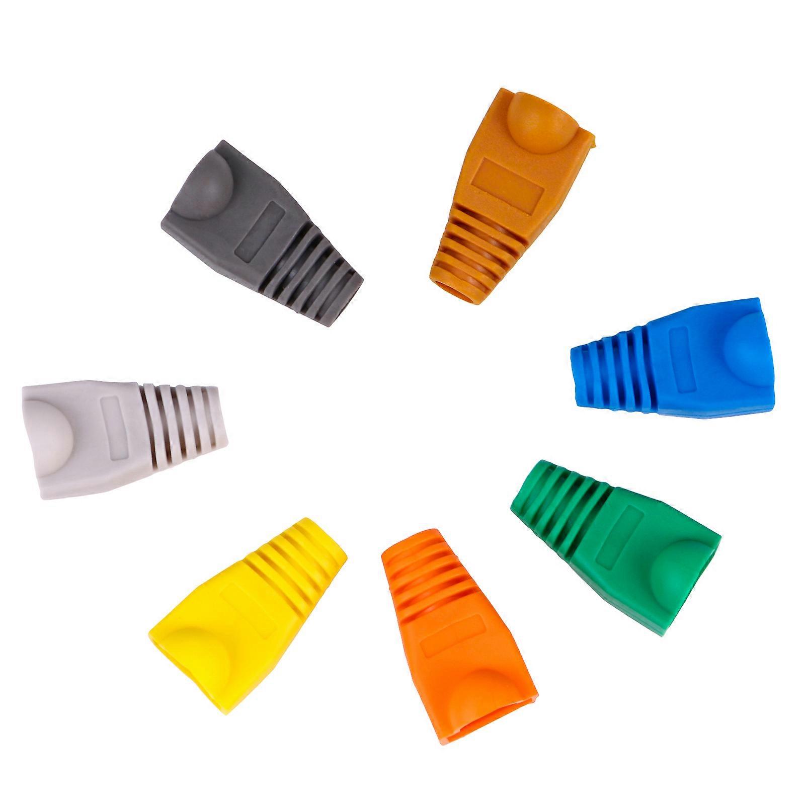 Cable Boots Cover Plastic Network Cable Cap for 100Pcs Application