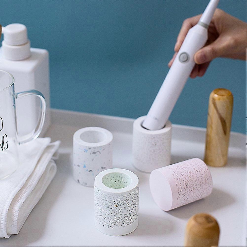 Toothbrush Stand Moisture-Proof Simple Style For Home 5.6X4.8CM 1Pack