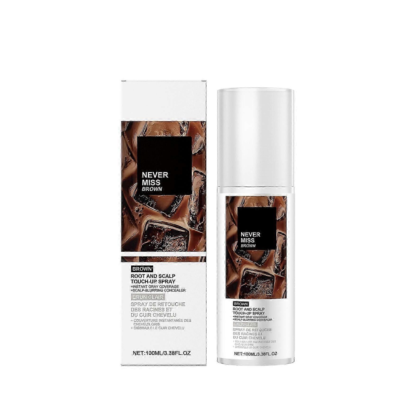 Brown Hair Color-Matching Spray