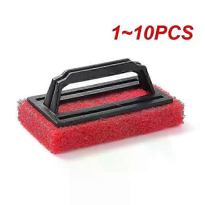 Cleaning Sponge Brush for Jacuzzi and Pool, Powerful Stain Removal, Durable Reusable Scrub with Handle