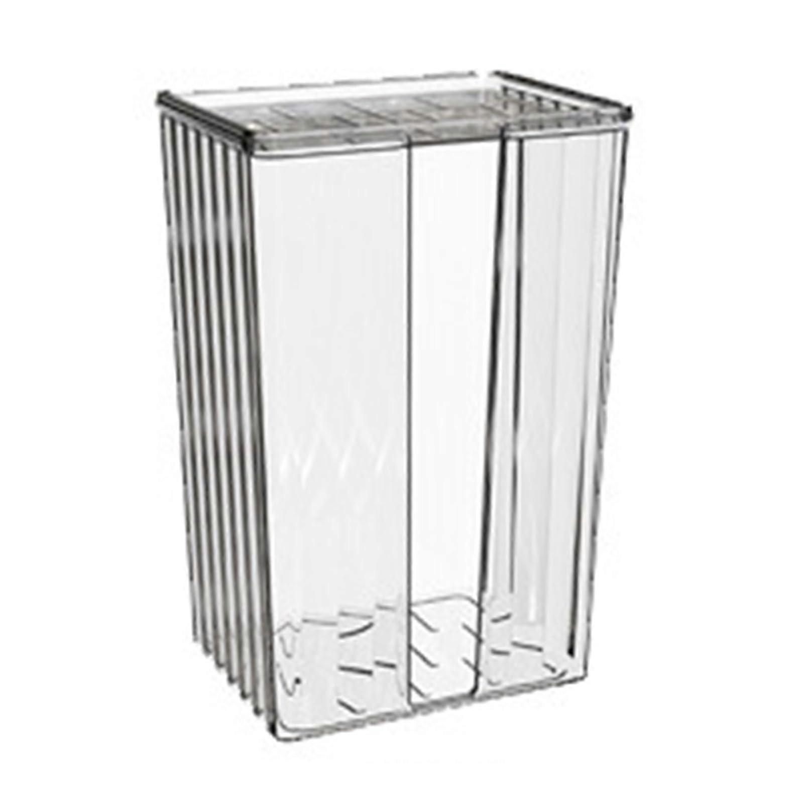 Clear Acrylic Wall Mounted Tissue Box Holder for Bathroom with Transparent EasyView Design