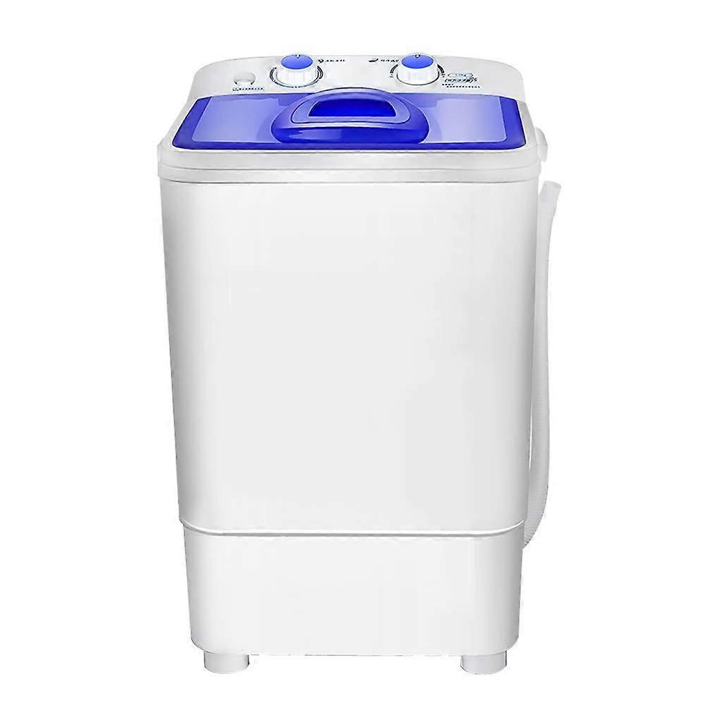 Portable Mini Washing Machine with Spin Dryer, No Installation, Timer Control, Large Load, Blue