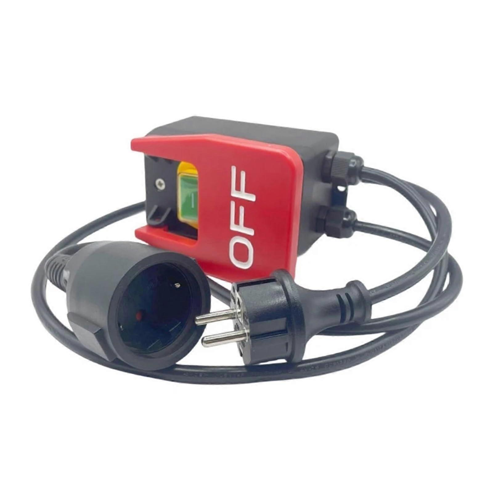 KJD17B Electromagnetic Push Button Switch for Industrial Motor Start Stop, Waterproof and Durable