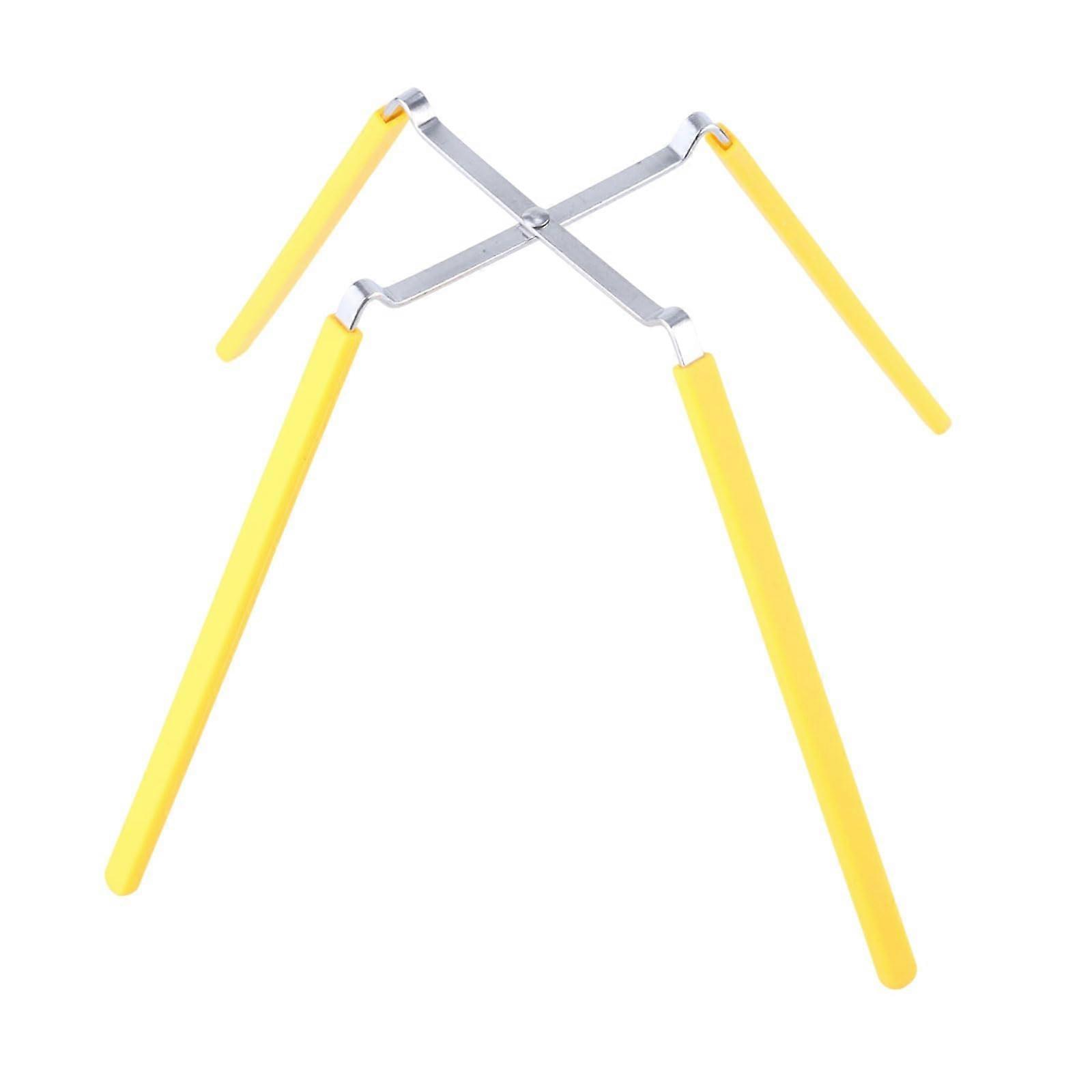 Four Leg Cake Cooling Rack with Enhanced Airflow and Space Saving Steel Baking Stand