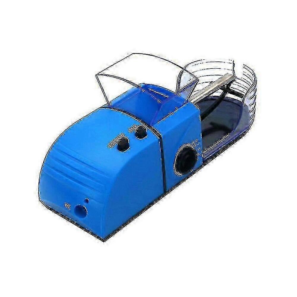 Electric cigarette rolling machine for automatic tobacco filling - blue