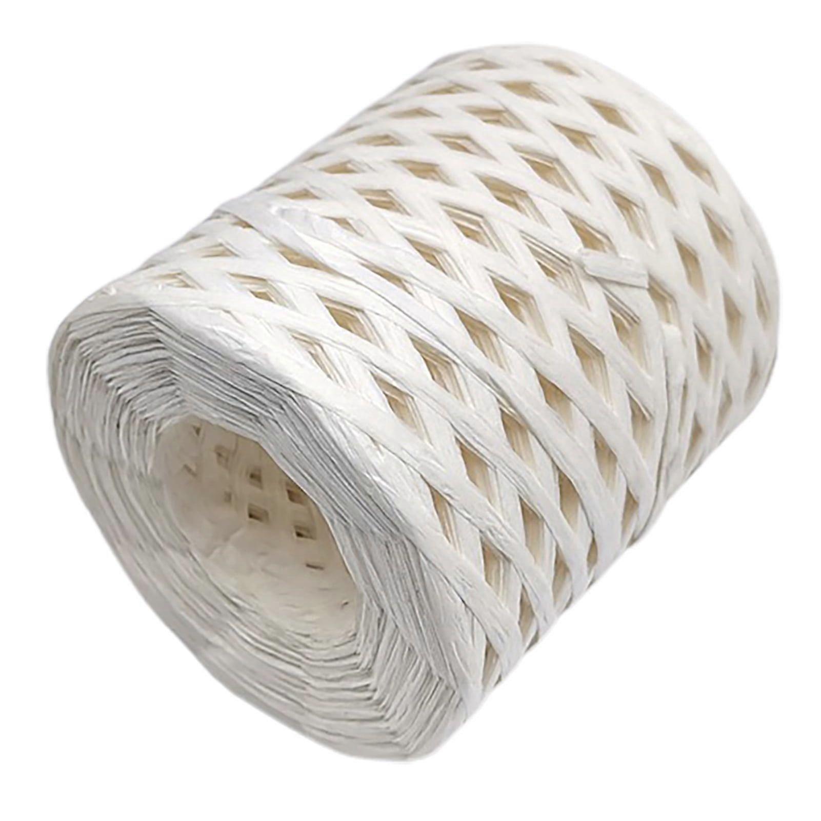 1 Roll Raffia Yarn Decorative Widely Applied Wrapping Gift Raffia Straw Packaging Paper Ya