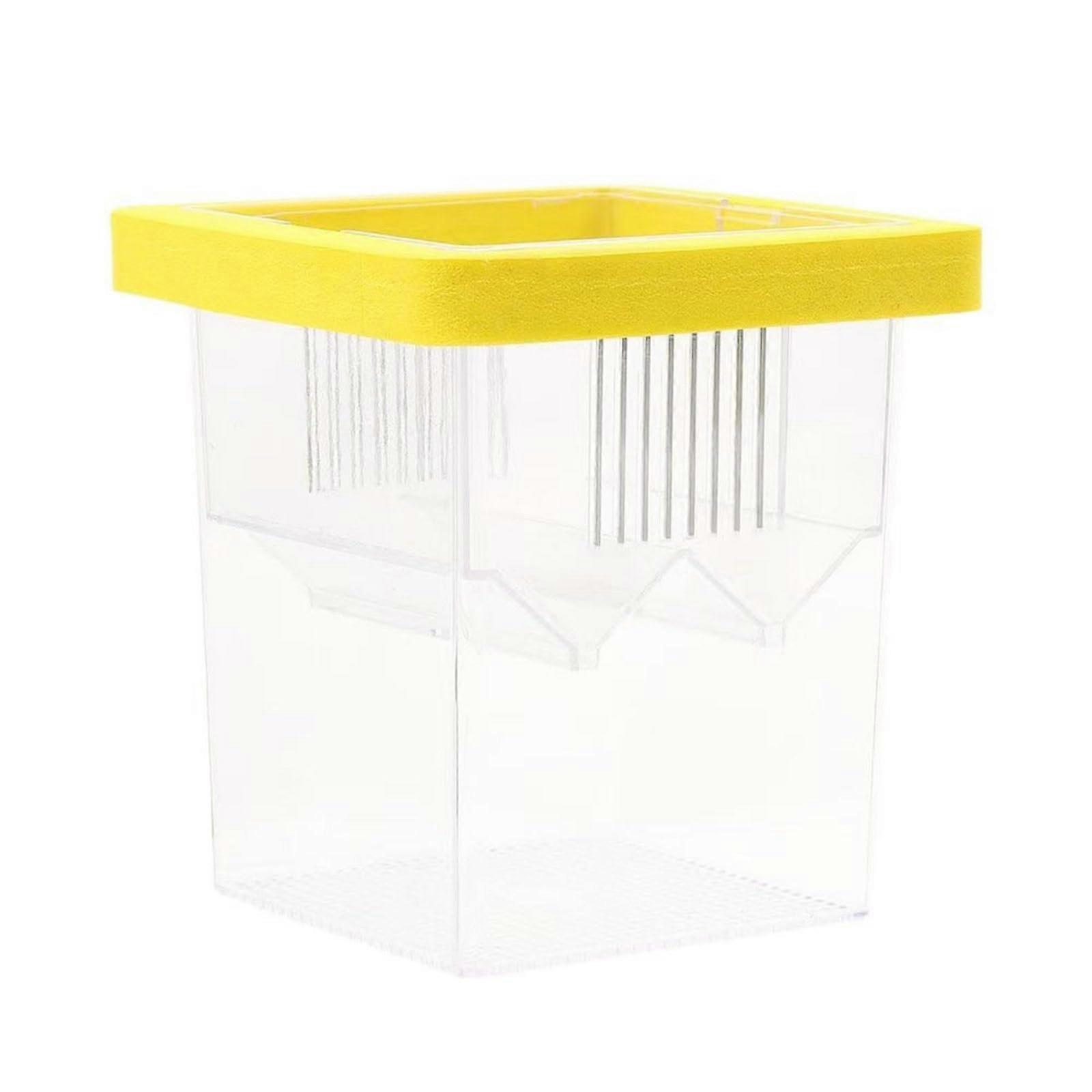 Fish Breeding Box Aquarium Isolation Tank Double Layer Hatchery Protects Newborn Fish