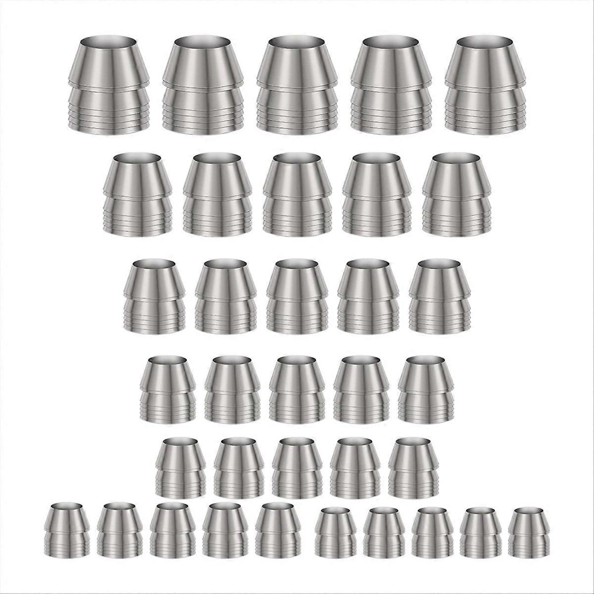 35 Pieces Safe Round Handle Wedges, Conical Mauls Handle Wedge Kit