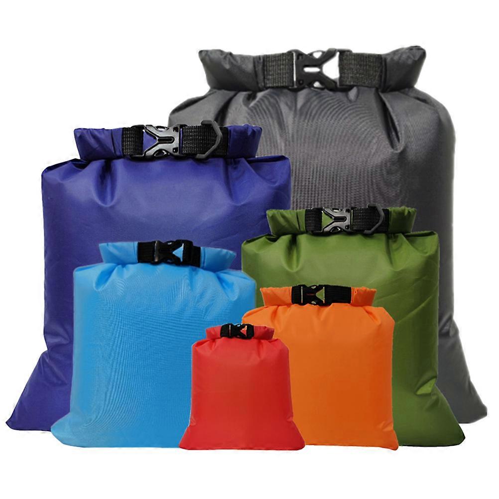 Waterproof Dry Bags Roll Up Pouch for Storage Use 18Pcs Assorted