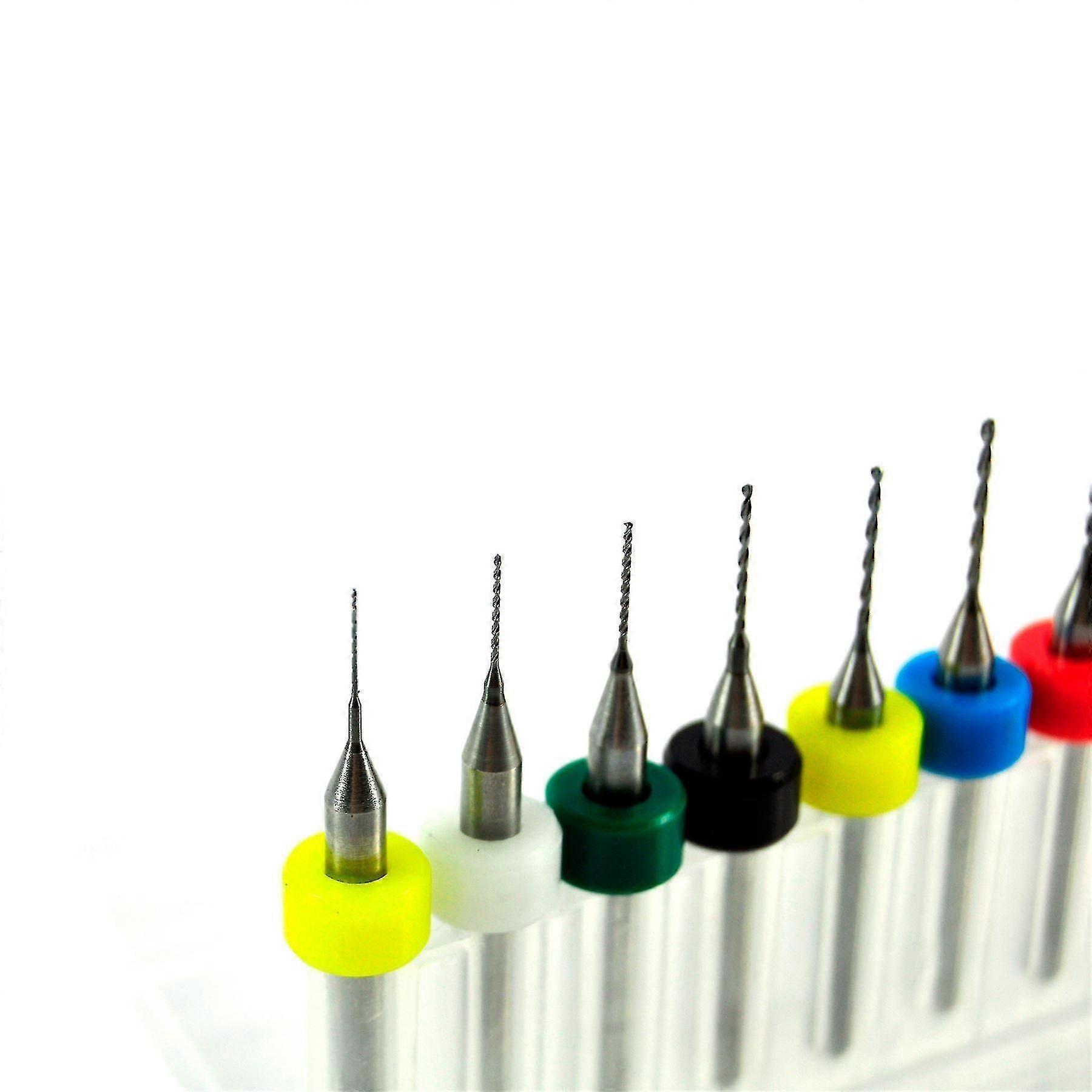 10pcs 0.3-1.2mm Micro Drill Bits