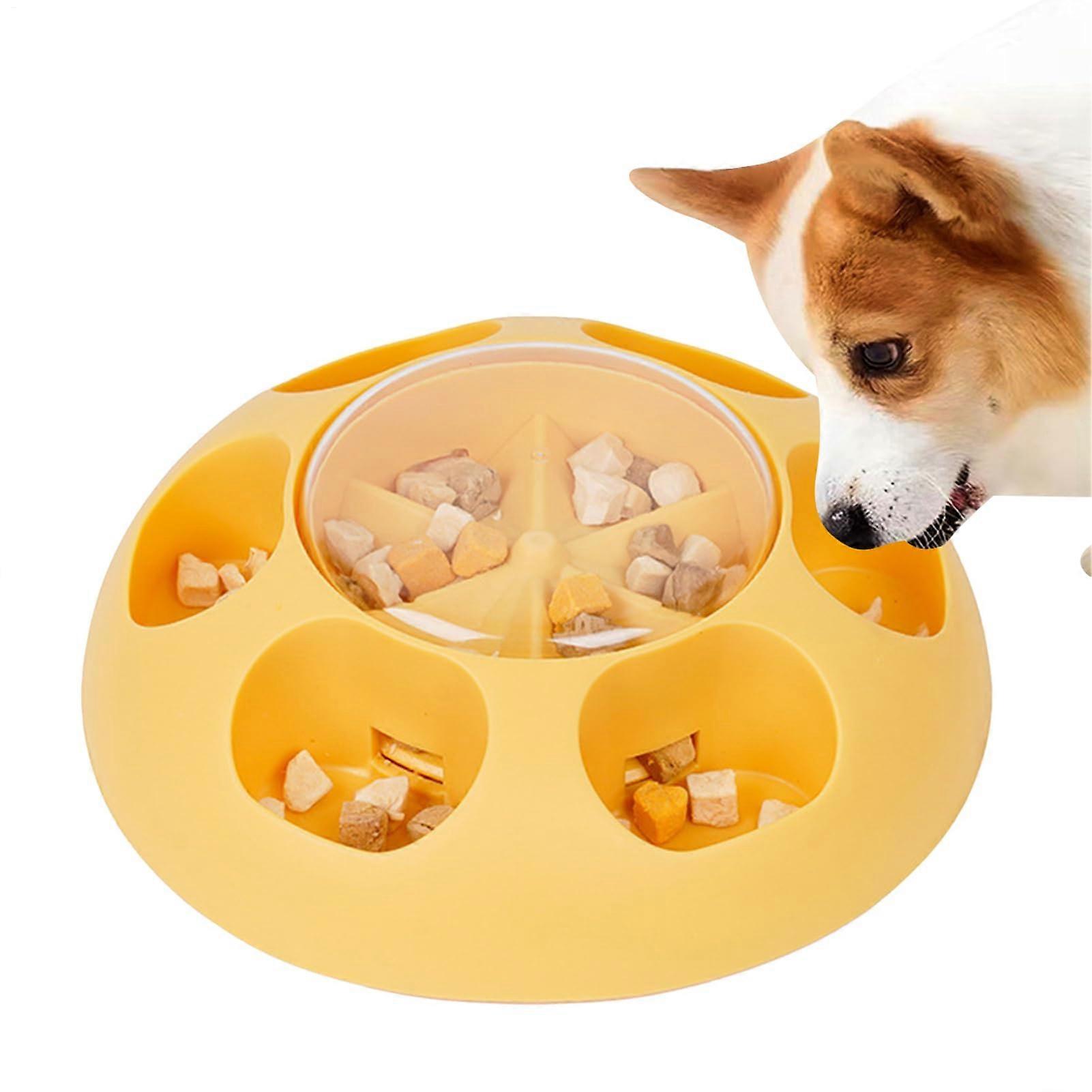Dog Puzzle Feeder with Adjustable Difficulty, Interactive  Dispenser for Training and Enrichment