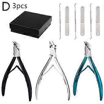 Nail Clippers Set with 120 Tilted Sharp Design -Stainless Steel, Dual Spring Mechanism for Safe and Efficient Trimming