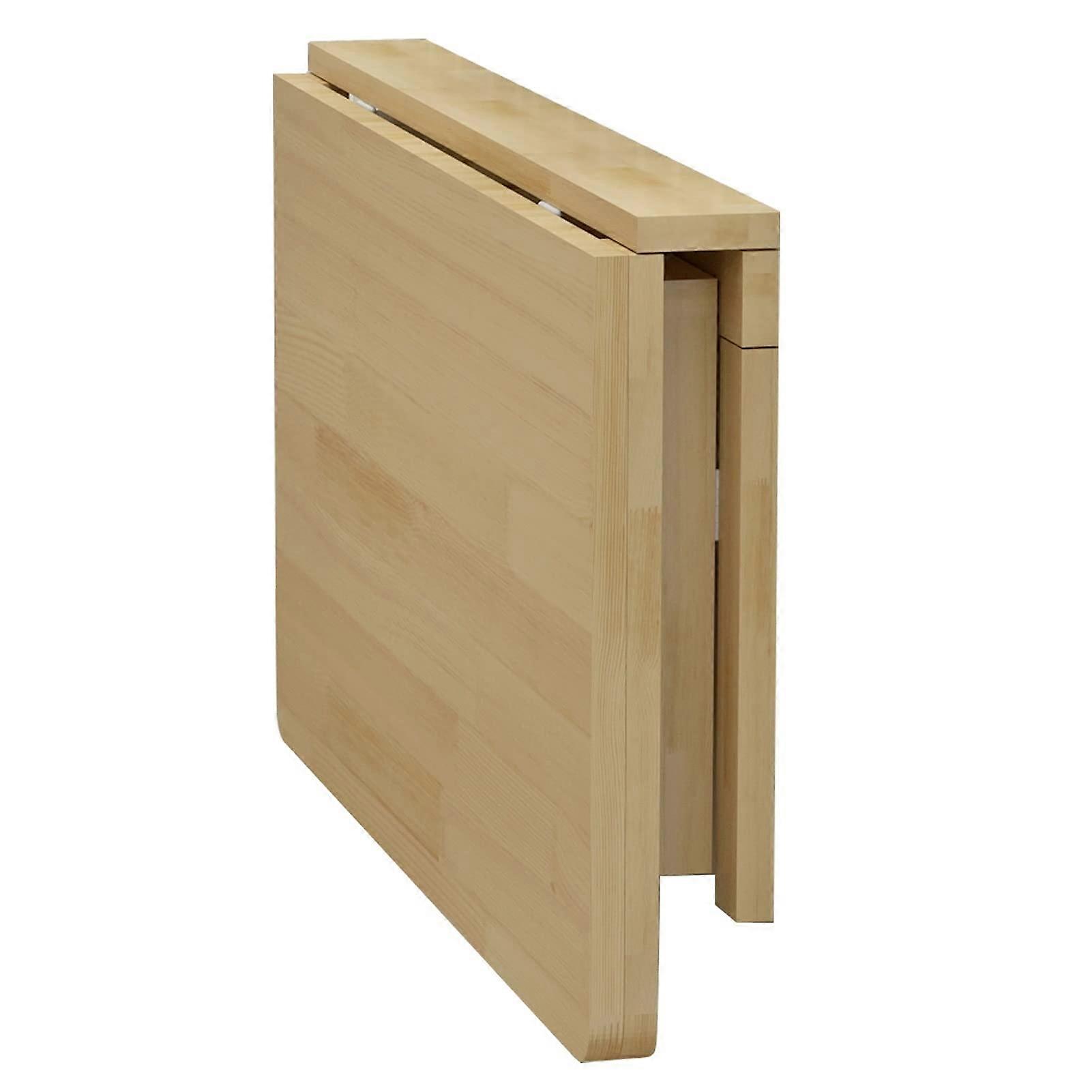 Wall Mounted Folding Computer Desk 100x50cm Drop Leaf Table SpaceSaving Workbench 50KG