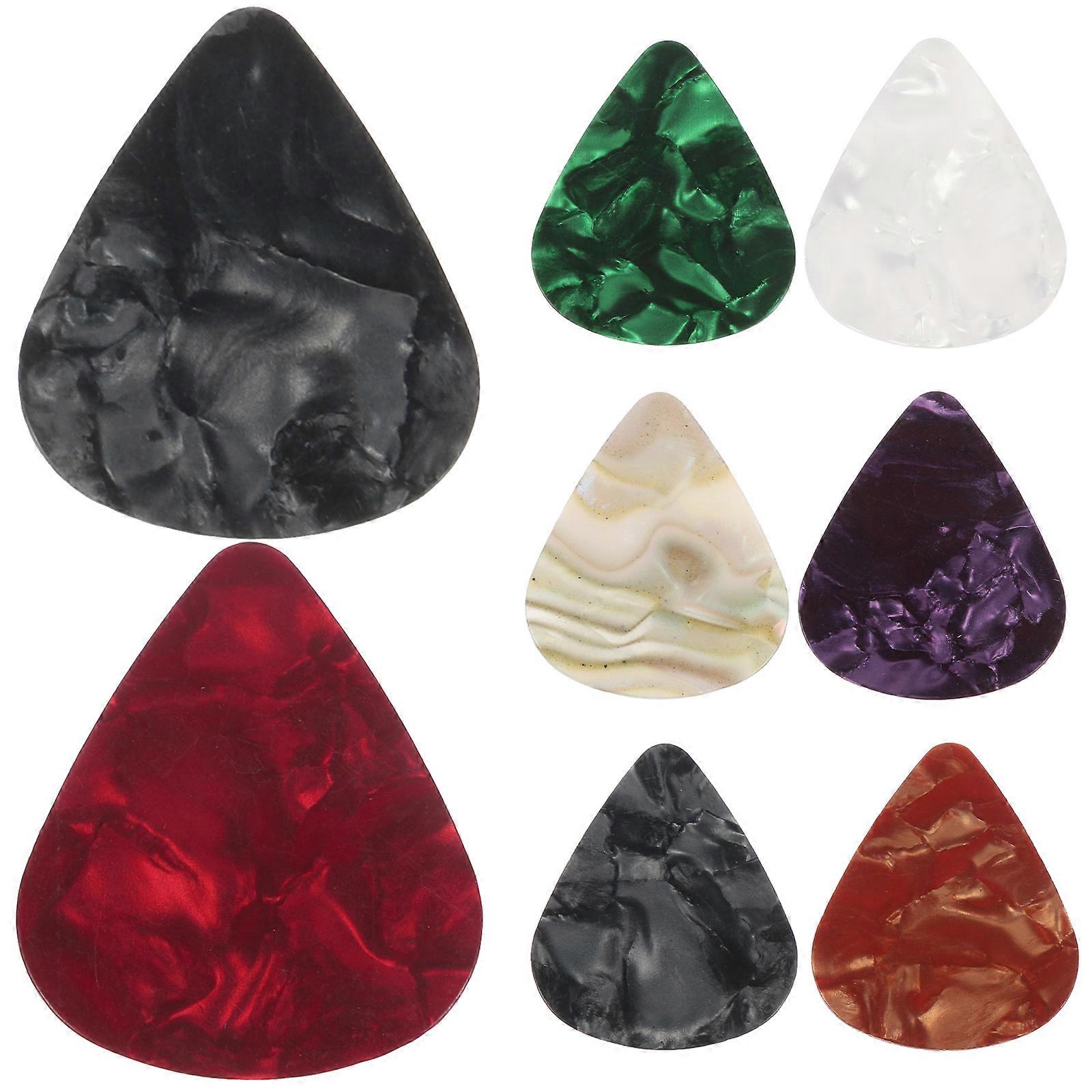 30st Elgitarr Picks Basgitarr Picks Gitarr Tillbehör Kit Instrument Gåvor