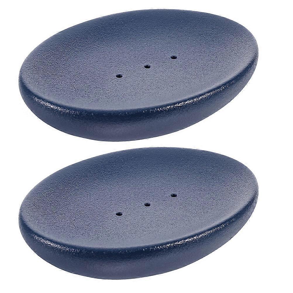 Ceramic Soap Dish Bathroom Accessory for Storage 6Pcs Pack