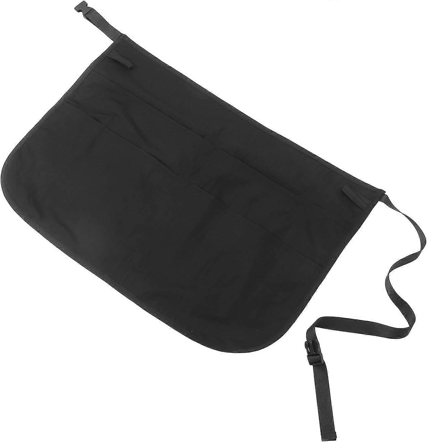 Adjustable Black Waist Apron with Multi Pockets for Men