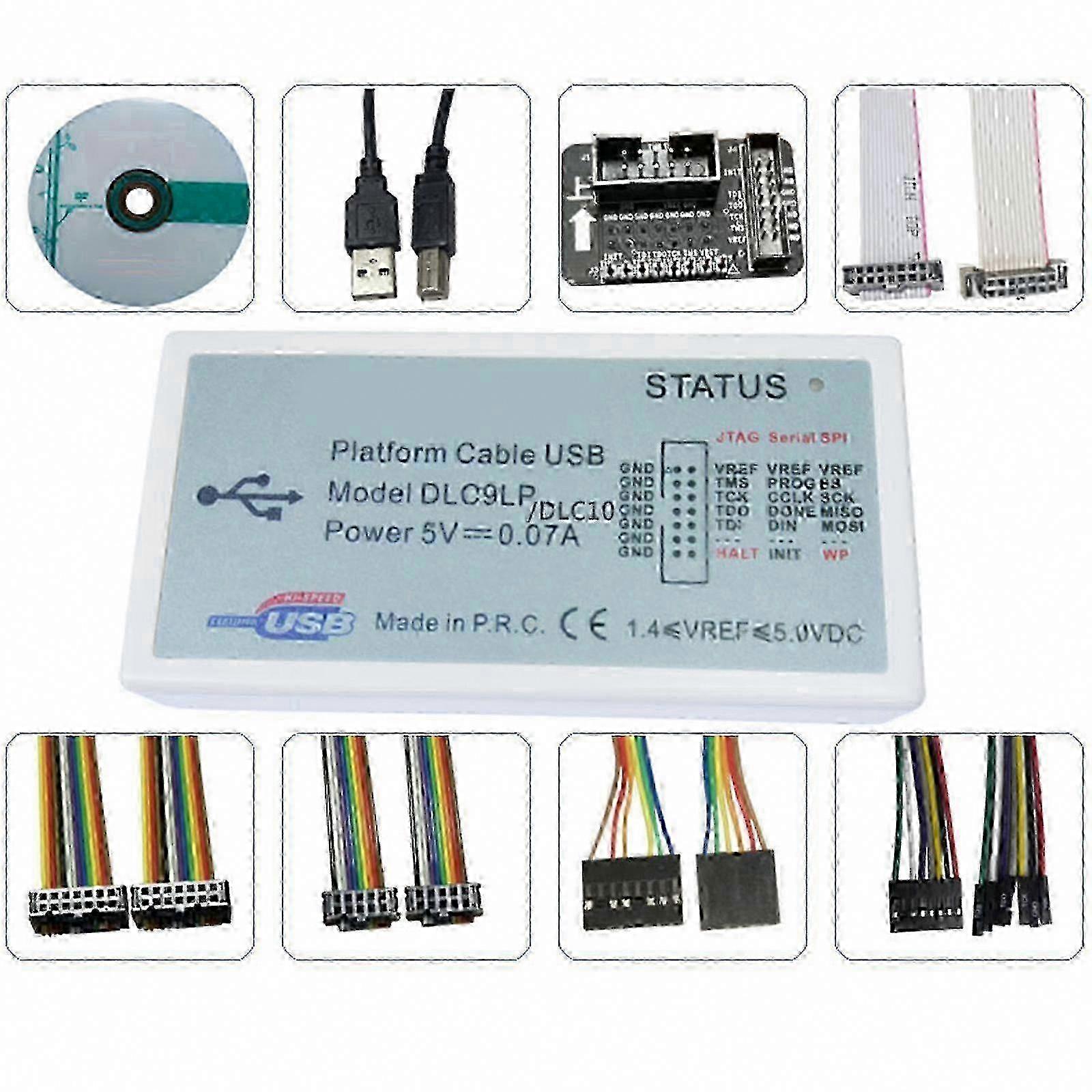 USB FPGA CPLD JTAG SPI Debugger Download Cable Programmer Adapter for Development Boards