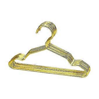 Perchas de ropa para mascotas de 20 cm Percha de ropa de metal pequeña para perro Gato Títere Muñeca Tienda de mascotas Soporte de ropa Mini percha