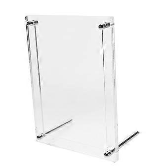 Transparent Acrylic Puzzle Frame for Displaying 1 Clear Award Holder with Modern Style
