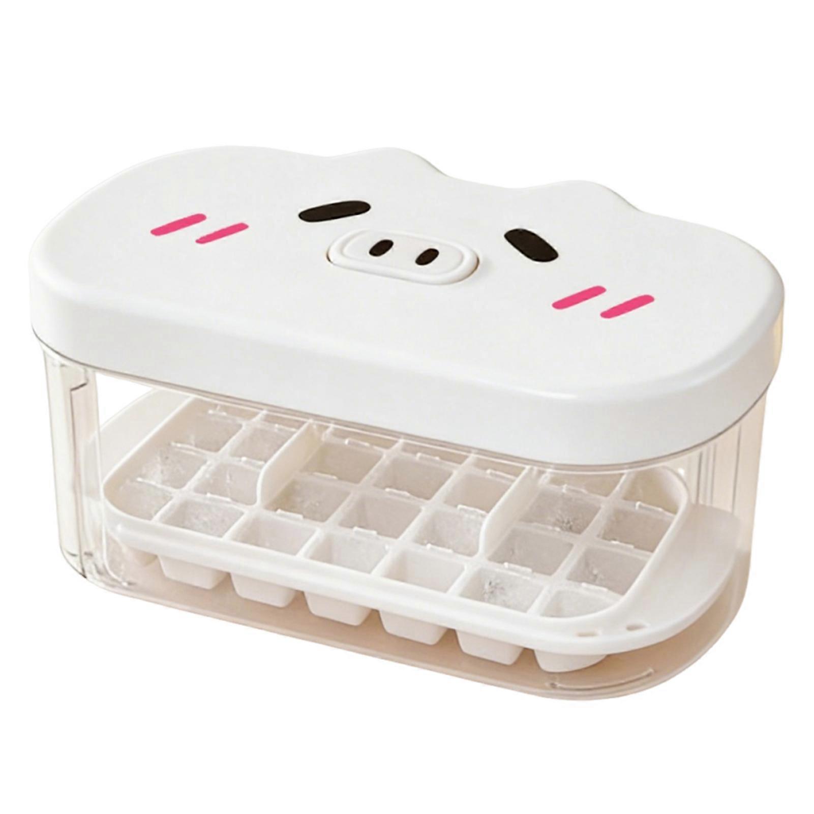 Leak Proof Stackable BPA Free Effortless Ice Cube Maker