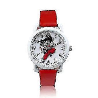 Reloj Dragon Ball Anime Son Goku para niños, resistente al agua, de dibujos animados Kakarotto, electrónico, figura de juguete para niños, regalos Tw